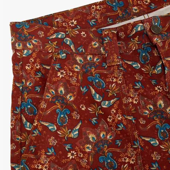 Men's Multicolor Patterned Pants - Picture 6 of 7